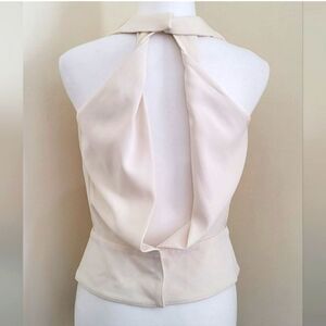 Stunning Balenciaga Paris Ivory top Size M